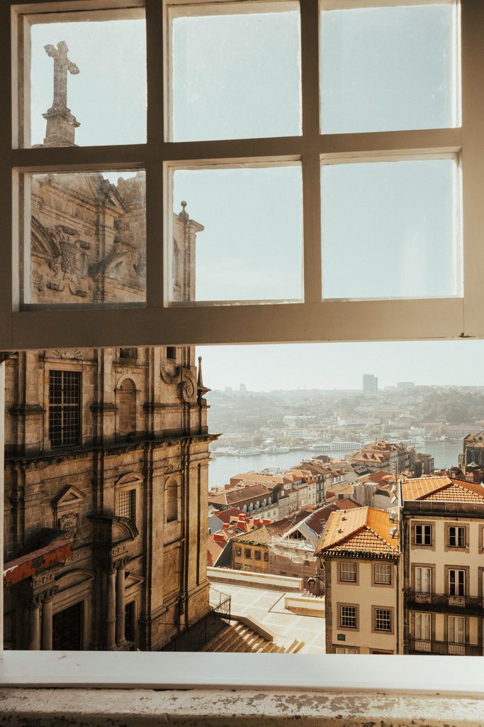 View over Porto historic centre and the Douro River
